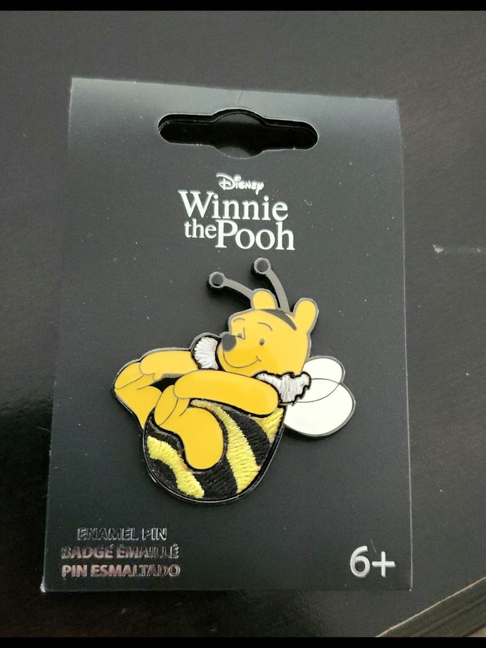New Winnie The Pooh Embroidered Bee Loungefly Enamel Pin- SOLD OUT in stores